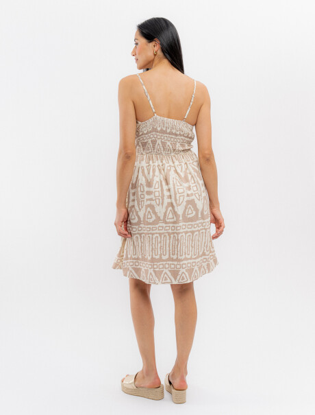 Solera estampada beige