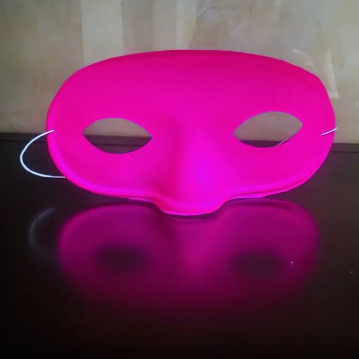 Antifaz Fluo x12 - Rosa 