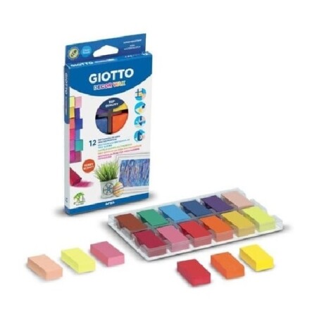 Setx12 rectangulos de Cera Giotto Setx12 rectangulos de Cera Giotto