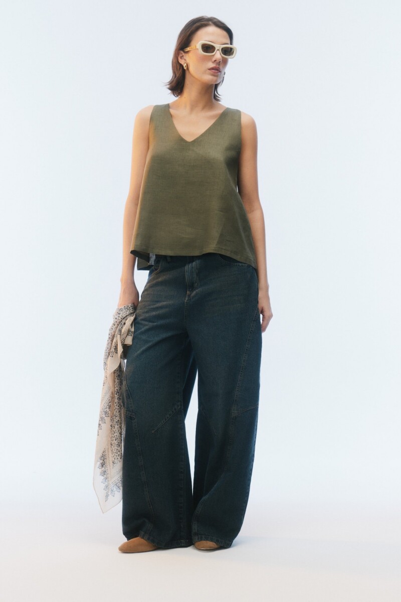 MUSCULOSA KIMI Verde Militar
