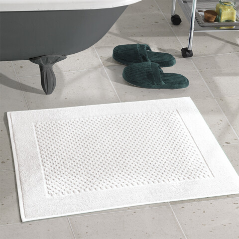 Toalla Piso Prime Dohler 100% Algodón 50 x 70 cm BLANCO