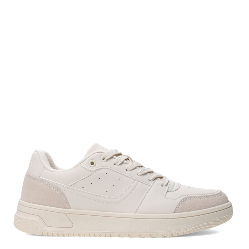 Championes de Hombre JIATZU chato acordonado Beige