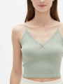 Musculosa Ophelie Verde Azulado