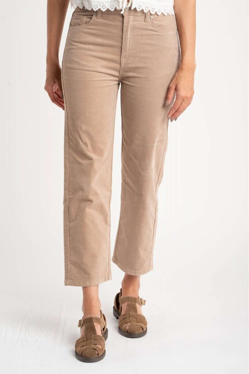 Jean Corduroy Recto - Beige 