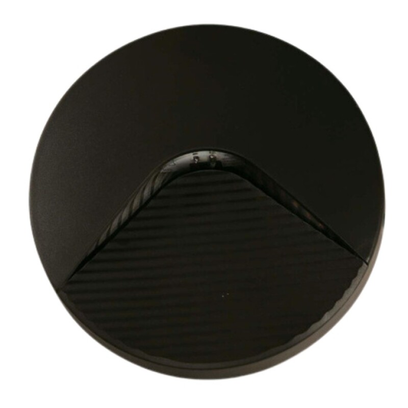 APLIQUE ESCALERA 2W REDONDO NEGRO 3000K APLIQUE ESCALERA 2W REDONDO NEGRO 3000K