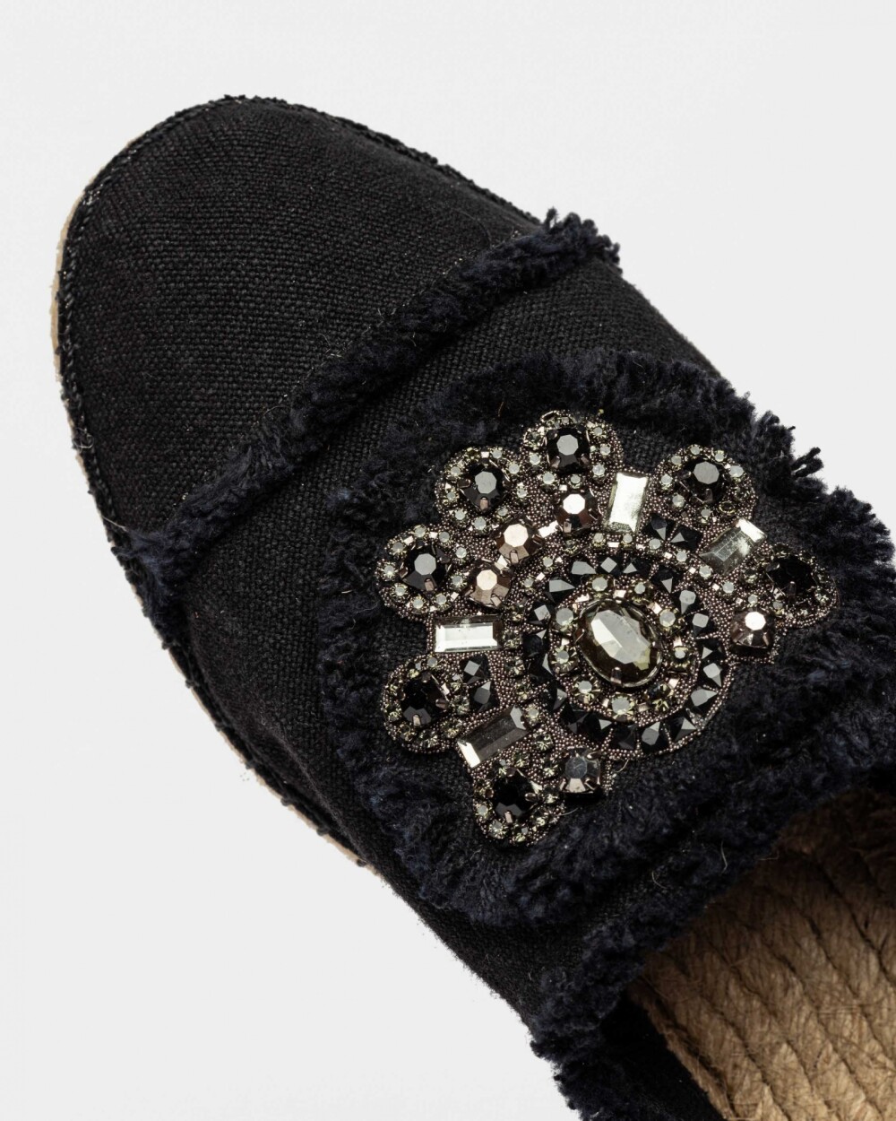 Alpargata The Royal Espadrile en textil Negro