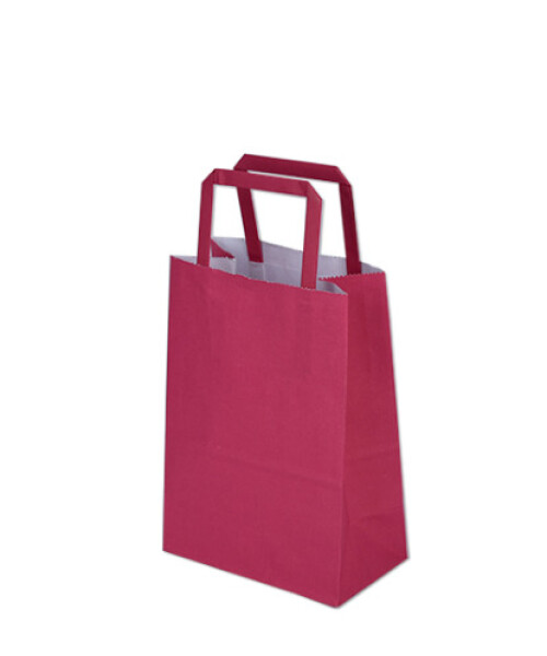 Bolsa lisa acuario 14x08x20 cm FUCSIA