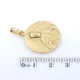 Medalla escapulario en oro 18k amarillo Medalla escapulario en oro 18k amarillo