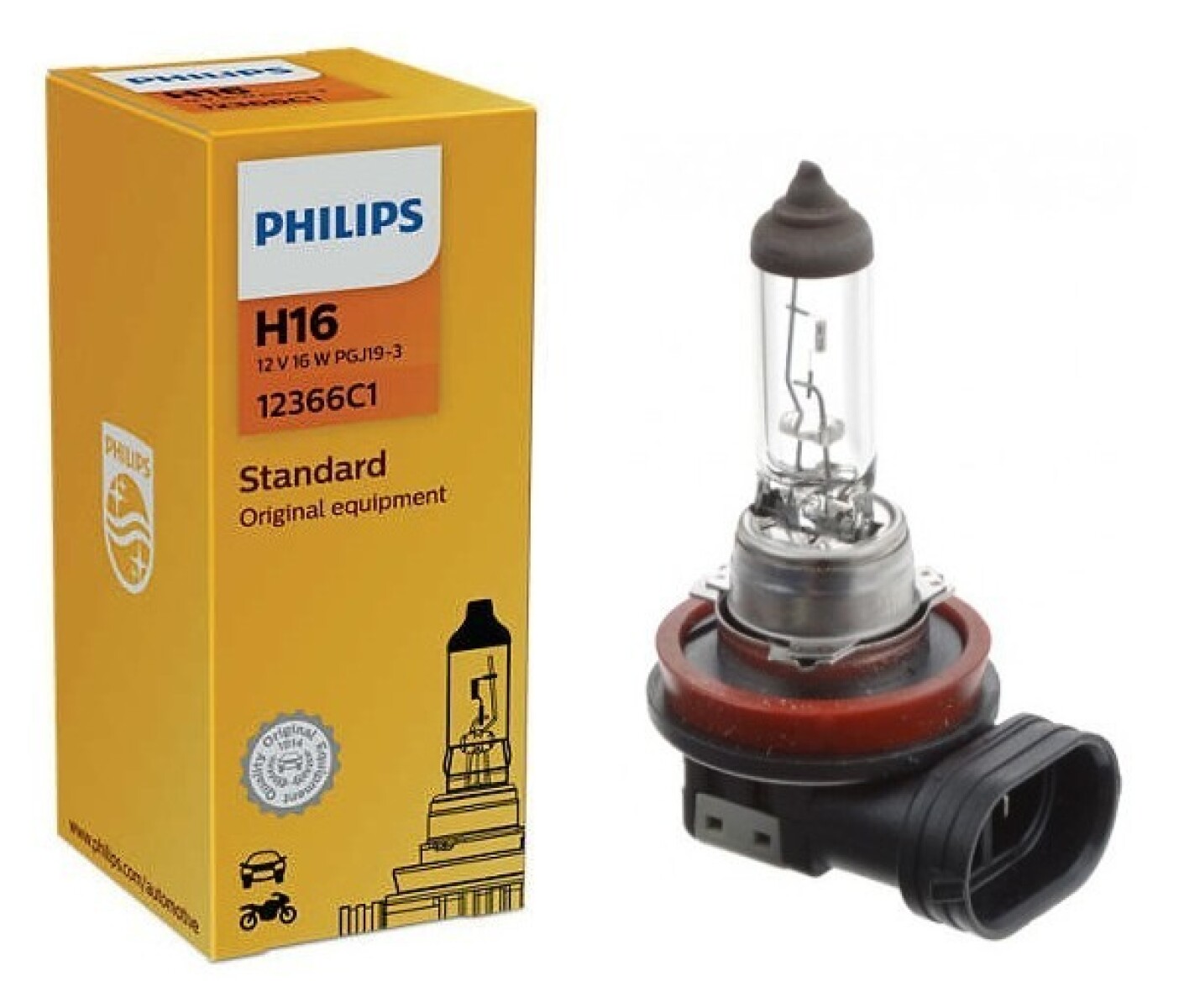 LAMPARA - H16 12V 19W PGJ129-3 PHILIPS 