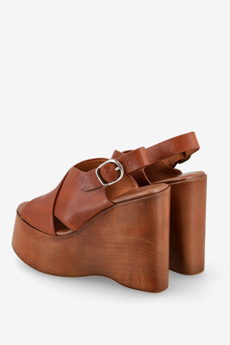 Sandalia FIDDLE Marron