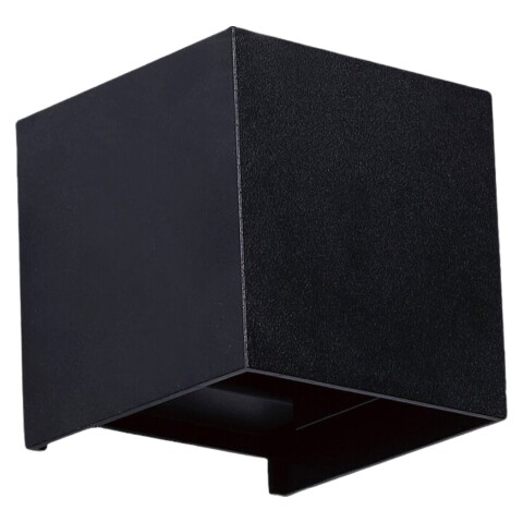 APLIQUE LED BIDIRECC WALL 6W 3000K NEGRO 100-240V APLIQUE LED BIDIRECC WALL 6W 3000K NEGRO 100-240V