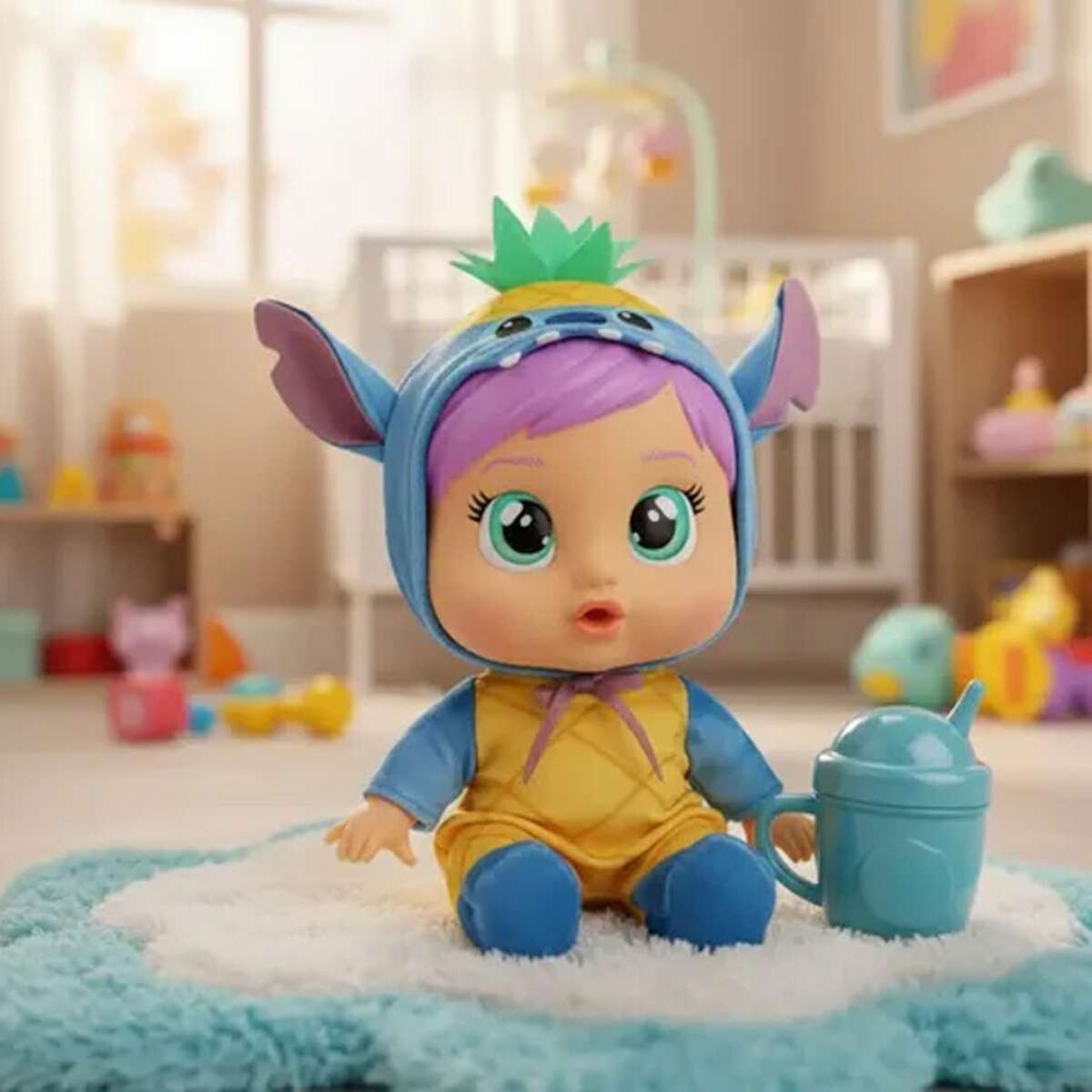 Muñeco Bebé Llorón de Stitch con Accesorios - Stitch 