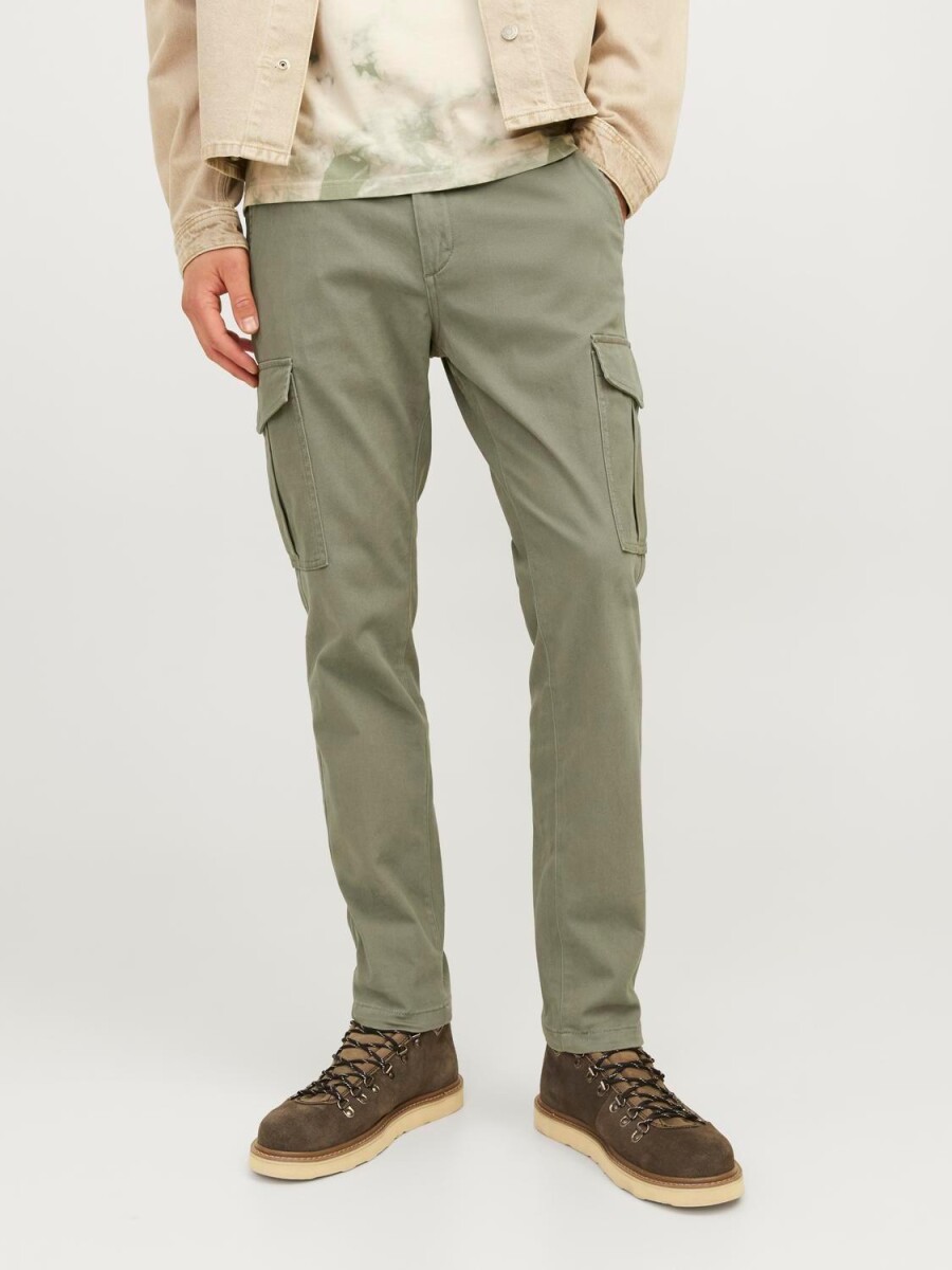 Pantalon Cargo Marco - Dusty Olive 