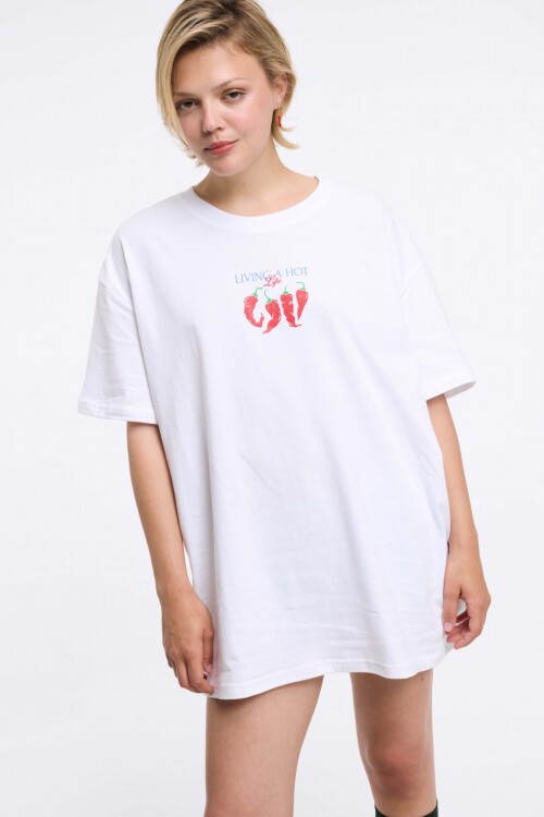 Remera Anto Blanco/Rosa