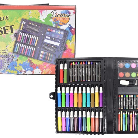 MALETA PICASSO CON COLORES 86 PCS MALETA PICASSO CON COLORES 86 PCS