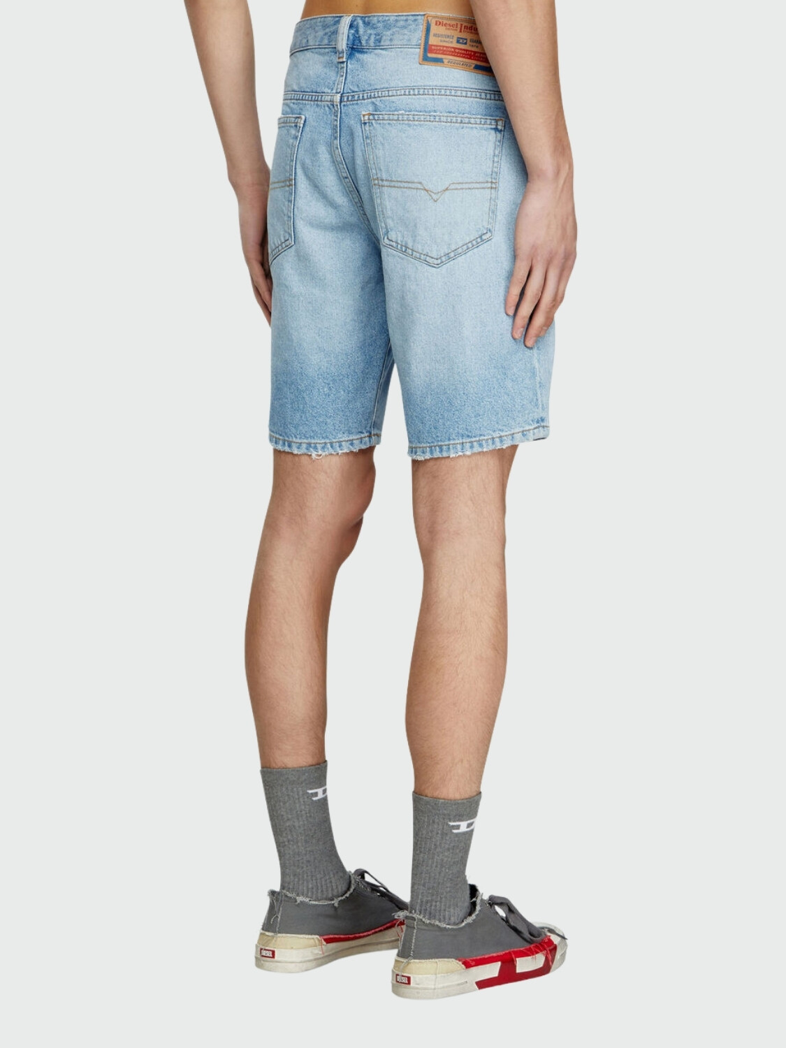 DIESEL - Short D-Fin Blanco