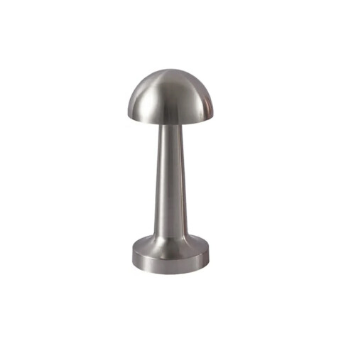 Lámpara de mesa hongo inalámbrica 2W plat. USB-C IX5020