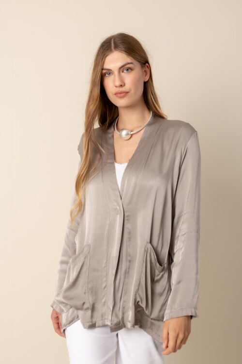 Kimono dama Gris