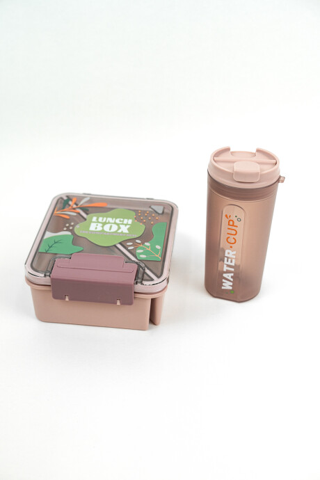 Set Vianda + Termo Soka Violeta
