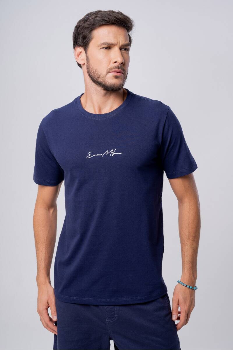 CAMISETA AZUL MARINO 