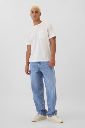Jean Baggy Hombre Light Wash