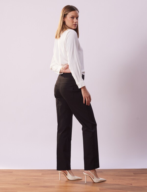 Pantalon Pull On NEGRO