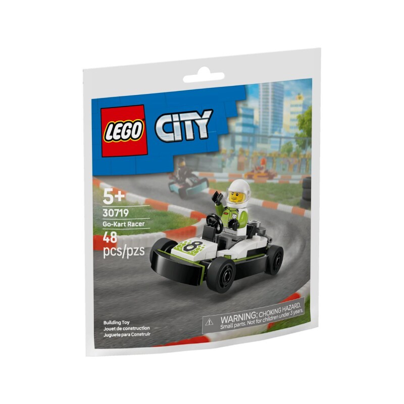 Lego City Go-kart de carreras 48 pcs en bolsa 5+ Lego City Go-kart De Carreras 48 Pcs En Bolsa 5+