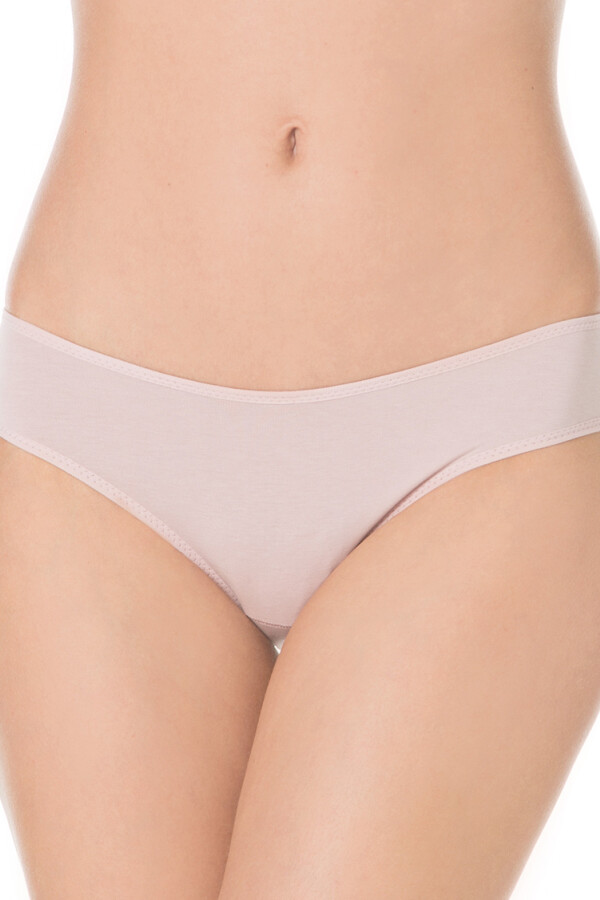 Bikini Tiro Medio 50331 Algodón Rosa