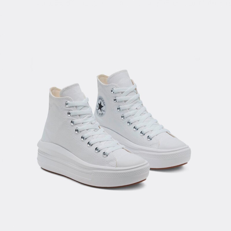 Championes Chuck Taylor All Star Move Hi de Mujer Blanco