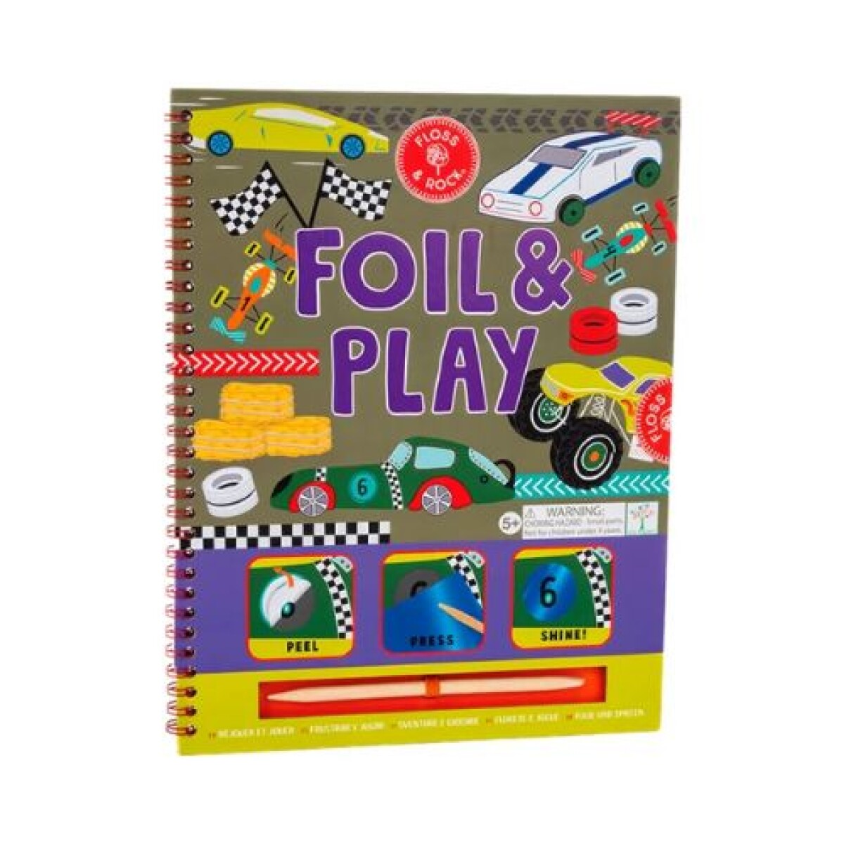 Libro encuadernado para invertir Floss y Rock- Autos - Libro Encuadernado Para Invertir Floss Y Rock- Autos 