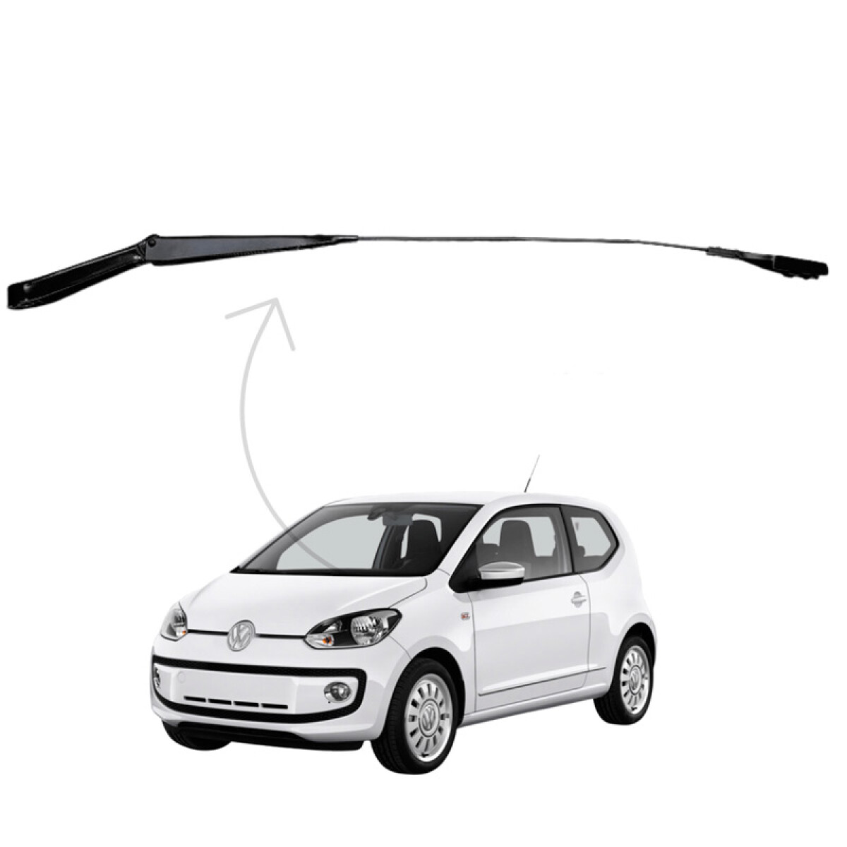 BRAZO LIMPIA PARABRISA VOLKSWAGEN DER UP 2014-2021 714D - 