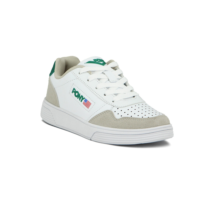 Pony lifestyle prusia teen-blanco/verde Blanco-Verde