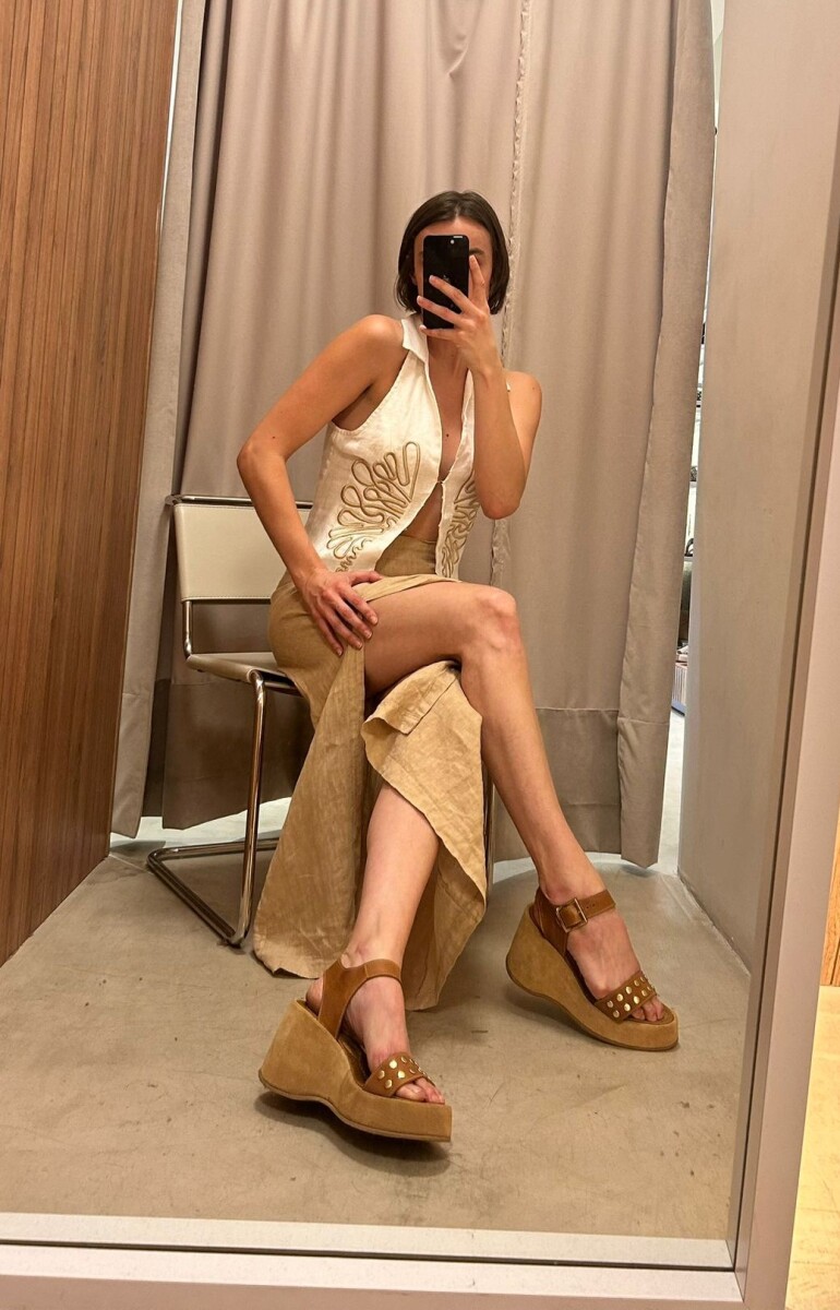 Sandalia Pacha - Camel 