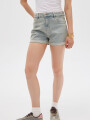 Short Eloide Celeste Grisaceo