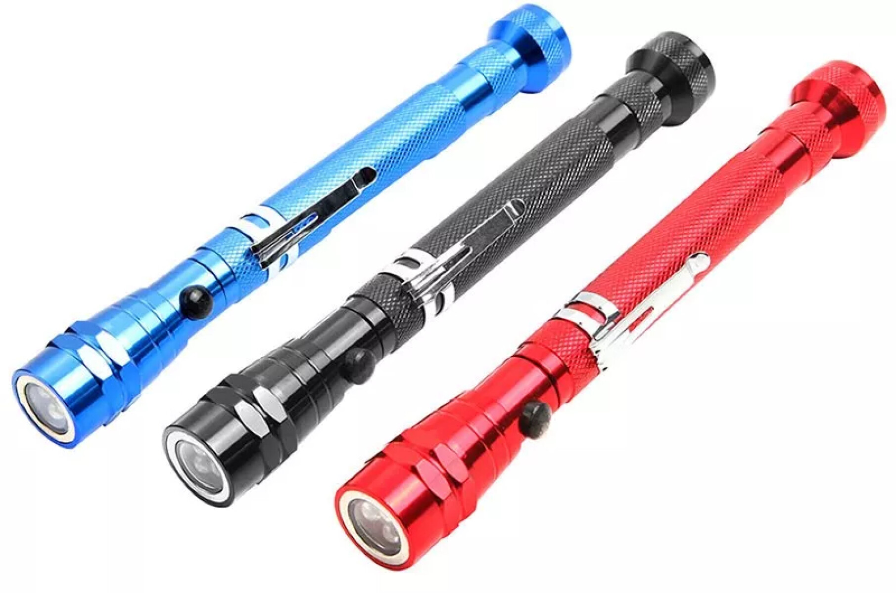 TOLSEN LINTERNA 3 LED EXTENSIBLE BASE MAGNETICA 17-55.6MM 