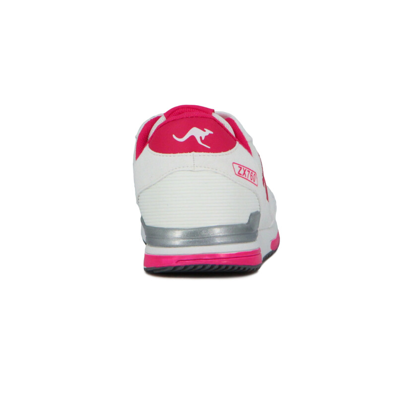 Austral Running Niño Bco-fucsia Blanco-rosado