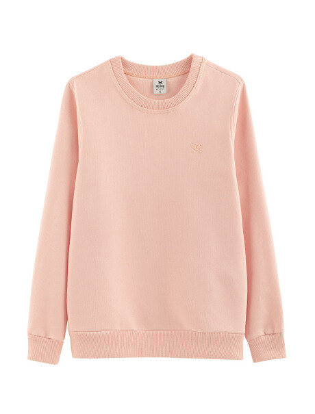 BUZO BÁSICO UNISSEX INFANTIL ROSADO