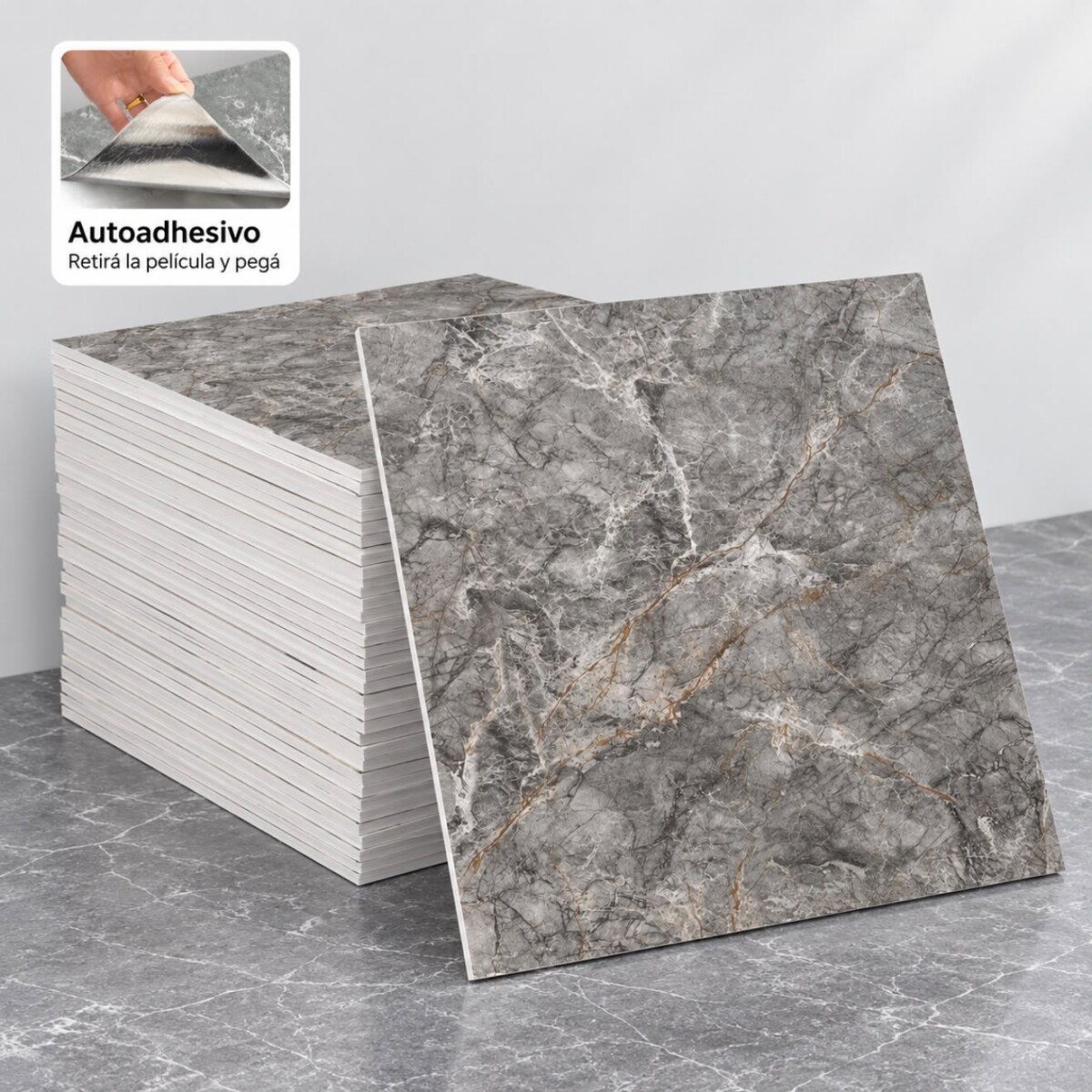 Panel Decorativo Autoadhesivo 60 × 60 cm 