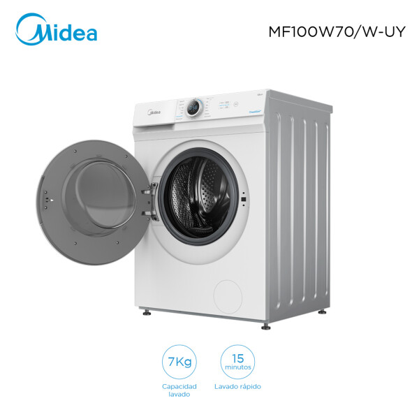 Lavarropas frontal 7Kg Midea MF100W70 Lavarropas frontal 7Kg Midea MF100W70