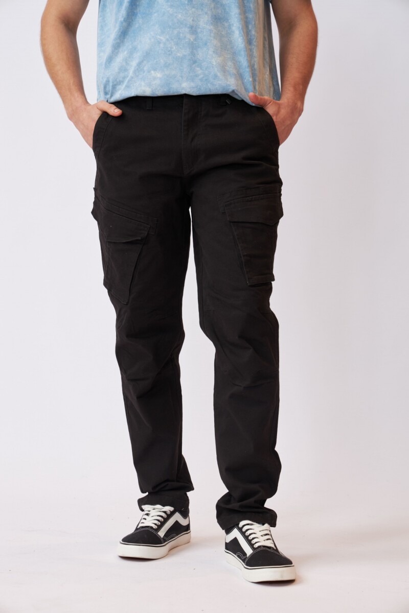 Cargo Gabardina N+ - Negro 