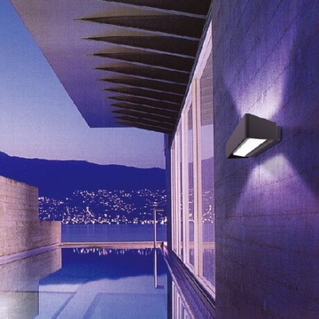 Luminaria led prisma bidireccional, IP65 13W Luminaria led prisma bidireccional, IP65 13W