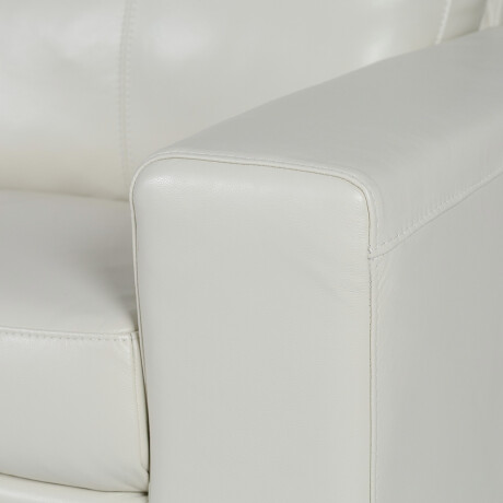 Rinconera Royale - Cuero Básico - Chaise Izquierdo 509 (Off White)