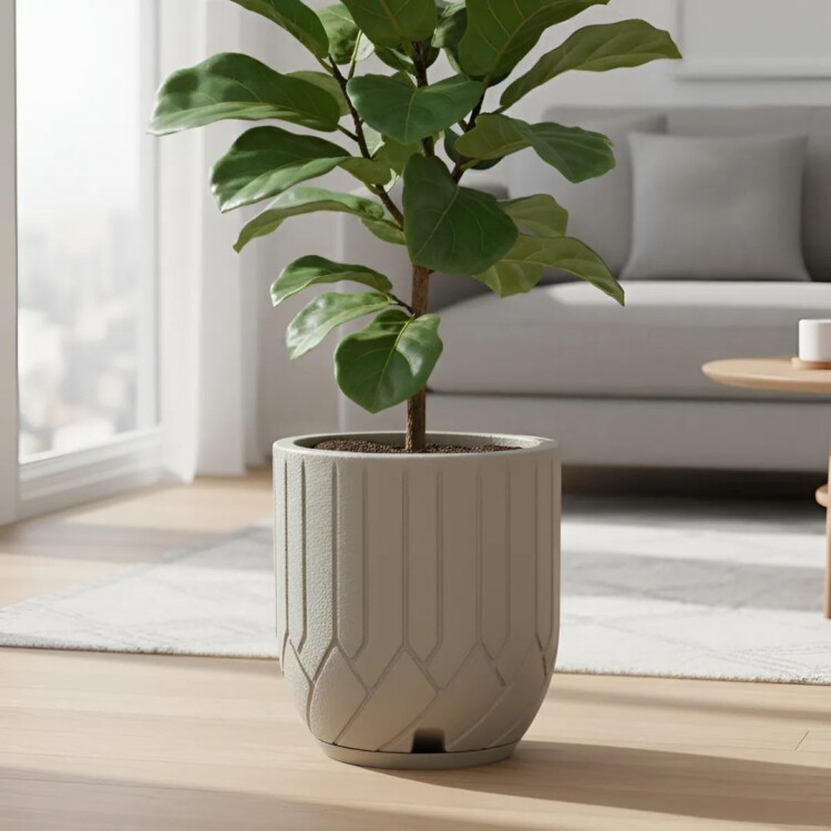 MACETA DECORATIVA TERMINI ARENADA 21 LITROS CEMENTO MACETA DECORATIVA TERMINI ARENADA 21 LITROS CEMENTO