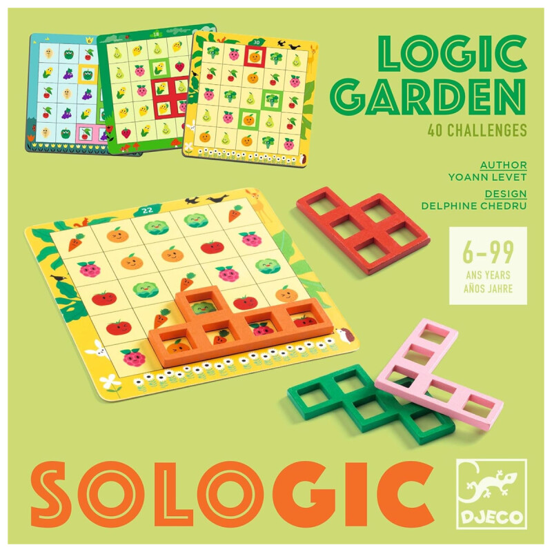 Sologic Logic Garden Djeco Sologic Logic Garden Djeco