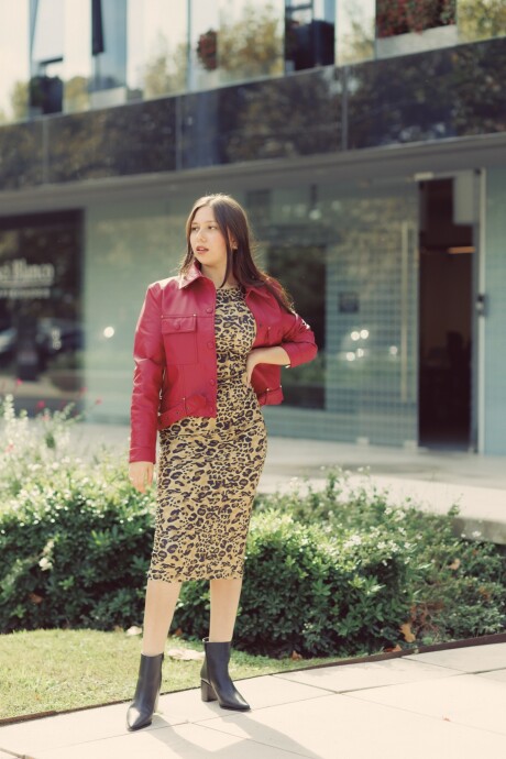 Vestido Cora Animal Print