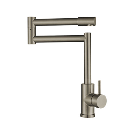Grifo De Cocina De Mesada De Acero Inoxidable 35Mm Viseu GRIS-BRUSHED NICKEL