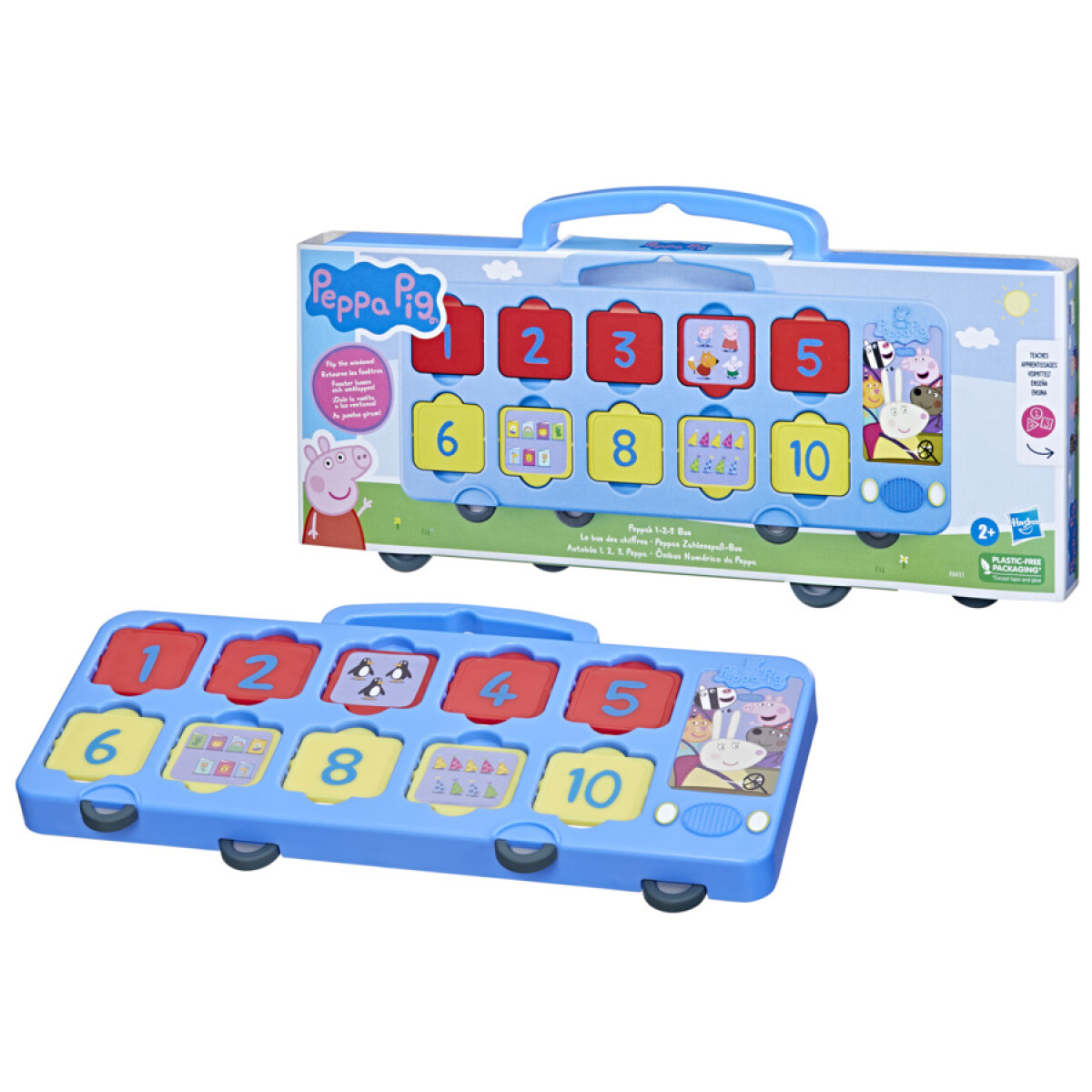 Juego Infantil óMnibus Peppa Pig 123 