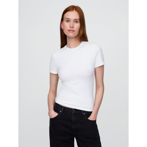 SS CLOSEKNIT CREW - 23 1/2 FRESH WHITE