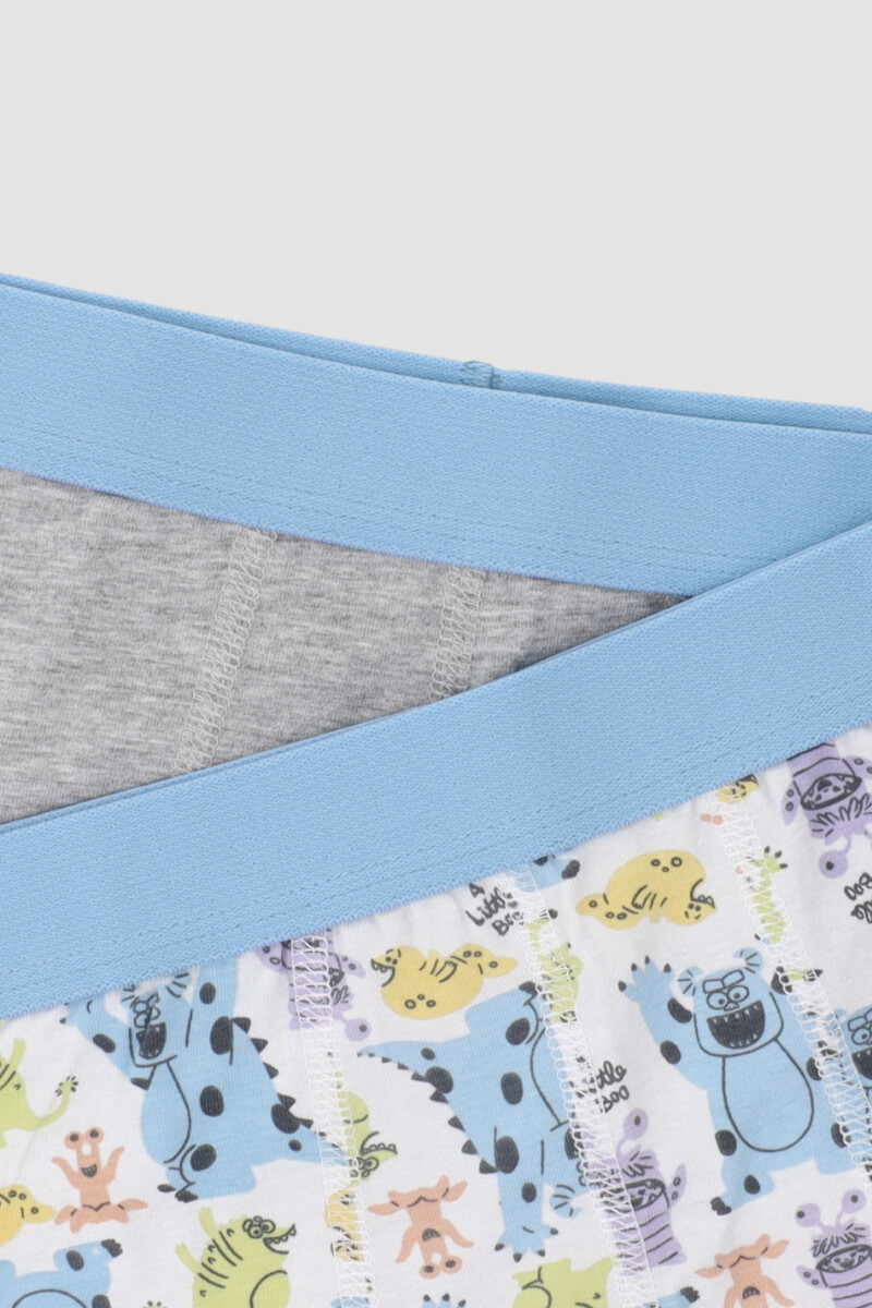 Pack x2 boxer marvel/disney Monstruos