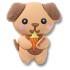 Jibbitz Cutie Ice Cream Puppy Multicolor